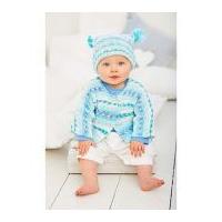Stylecraft Baby Jacket, Hat & Blanket Wondersoft Knitting Pattern 9270 DK