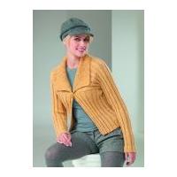 Stylecraft Ladies Jacket Special Knitting Pattern 8495 DK