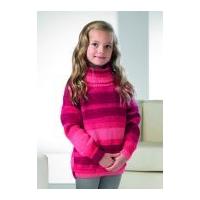 Stylecraft Childrens Sweater Vision Knitting Pattern 8594 DK