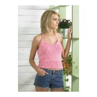 Stylecraft Ladies Top Summer Breeze Knitting Pattern 8731 DK