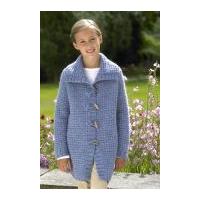 Stylecraft Childrens Jacket Alpaca Knitting Pattern 8798 DK