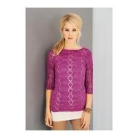 Stylecraft Ladies Sweaters Senses Knitting Pattern 8835 Lace