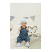 Stylecraft Baby Hats, Mitts & Booties Lullaby Knitting Pattern 8794 DK