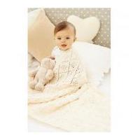 stylecraft baby shawls wondersoft knitting pattern 9155 dk