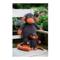 Stylecraft Monkey Toys Alpaca Knitting Pattern 9237 DK