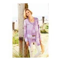 Stylecraft Ladies Cardigan & Top Sundae Knitting Pattern 9241 DK