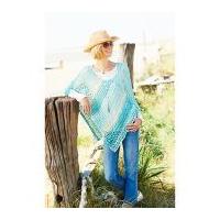 stylecraft ladies ponchos sundae knitting pattern 9244 dk