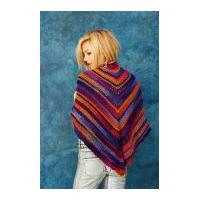 Stylecraft Ladies Shawl & Scarf Cabaret Knitting Pattern 9187 DK