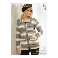 Stylecraft Ladies Jacket Knitting Pattern 8511 DK