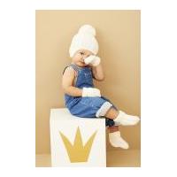 Stylecraft Baby Helmet, Mittens & Booties Wondersoft Knitting Pattern 8768 DK
