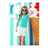 stylecraft childrens cardigan waistcoat classique cotton knitting patt ...