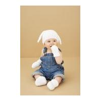 Stylecraft Baby Hats, Mitts & Booties Wondersoft Knitting Pattern 8769 DK