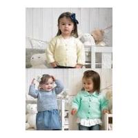 Stylecraft Childrens Cardigans & Sweater Wondersoft Knitting Pattern 4376 DK