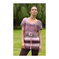 stylecraft ladies audrina tunic harlequin knitting pattern 8872 chunky