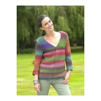 Stylecraft Ladies Astrid Sweater Harlequin Knitting Pattern 8869 Chunky