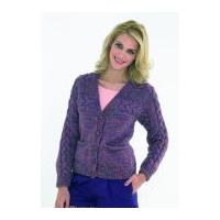 Stylecraft Ladies Cardigan Trendsetter Knitting Pattern 8640 Chunky