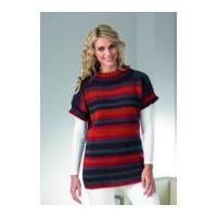 Stylecraft Ladies Tunic Top & Sweater Vision Knitting Pattern 8592 DK