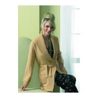 stylecraft ladies jacket luxury wool rich knitting pattern 8553 dk