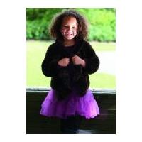 Stylecraft Childrens Cardigan with Frill Collar Eskimo Knitting Pattern 8399 DK