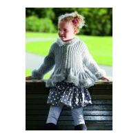 Stylecraft Childrens Cardigan Eskimo Knitting Pattern 8398 DK