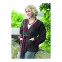 Stylecraft Ladies Jacket Brushstrokes Knitting Pattern 8378 Chunky