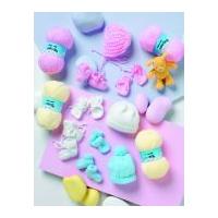 Stylecraft Baby Hats, Bonnet, Mittens & Bootees Wondersoft Knitting Pattern 8211 4 Ply