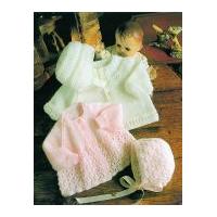 Stylecraft Baby Jackets, Bonnet & Hat Wondersoft Knitting Pattern 4003 DK