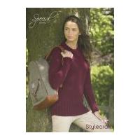 Stylecraft Ladies Fitted Sweater Special Knitting Pattern 9079 Chunky