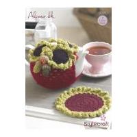 Stylecraft Home Tea Cosy & Tea Pot Mat Crochet Pattern 9099 DK