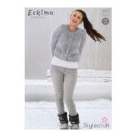 Stylecraft Teenagers Cardigan Eskimo Knitting Pattern 8923 DK