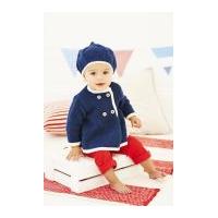 Stylecraft Baby & Childrens Coats & Berets Wondersoft Knitting Pattern 8940 DK