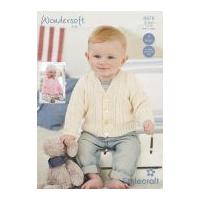 Stylecraft Baby Cardigans & Hat Special Knitting Pattern 8976 4 Ply