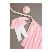 Stylecraft Baby Jacket, Beret & Blanket Summer Breeze Knitting Pattern 8737 DK