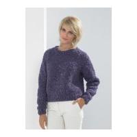 Stylecraft Ladies Sweater Astrakhan Knitting Pattern 8705 Super Chunky