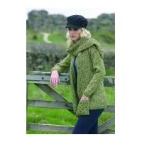 stylecraft ladies jacket scarf life knitting pattern 8478 dk