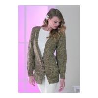 Stylecraft Ladies Jacket Special Knitting Pattern 8528 DK