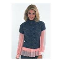 Stylecraft Ladies Tops Trendsetter Knitting Pattern 8637 Chunky