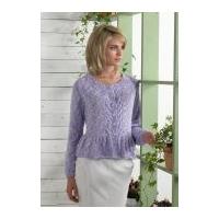 Stylecraft Ladies Cardigan Summer Breeze Knitting Pattern 8729 DK