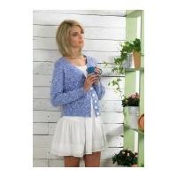 Stylecraft Ladies Cardigan Summer Breeze Knitting Pattern 8732 DK