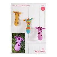 Stylecraft Giraffe Heads Crochet Pattern 9217 DK