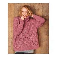 Stylecraft Ladies Sweaters Alpaca Tweed Knitting Pattern 9319 Chunky