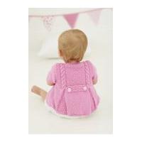 Stylecraft Baby Cardigans Lullaby Knitting Pattern 8917 DK