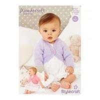 stylecraft baby boleros wondersoft knitting pattern 9151 dk