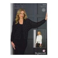 Stylecraft Ladies Waistcoat & Cardigan Twilight Knitting Pattern 8898 DK