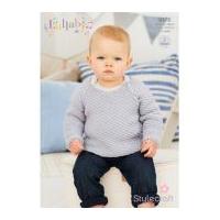 Stylecraft Baby Sweaters Lullaby Knitting Pattern 9176 DK