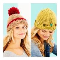 Stylecraft Knitting Pattern Book Special XL Hats Super Chunky