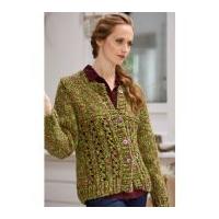 stylecraft ladies sweater cardigan swift knit tweed knitting pattern 9 ...