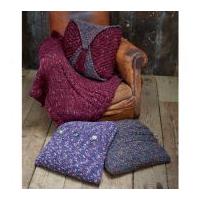 stylecraft home cushion throw blanket swift knit tweed knitting patter ...