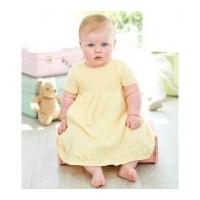 Stylecraft Baby Dresses Special for Babies Knitting Pattern 9343 4 Ply