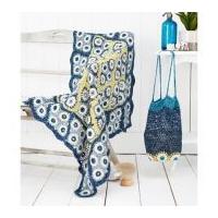 Stylecraft Home Blanket in a Bag Batik Crochet Pattern 9299 DK